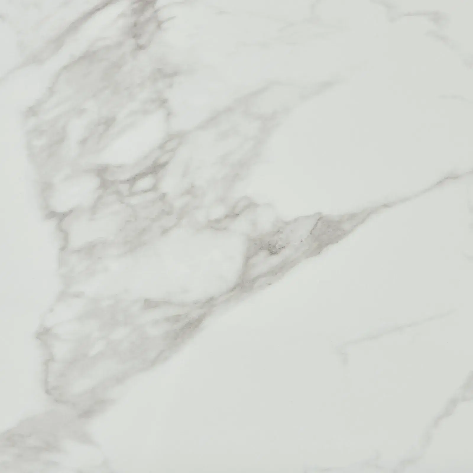 Grayson Statuario White Sintered Stone Dining Table - Black Legs 160x90cm